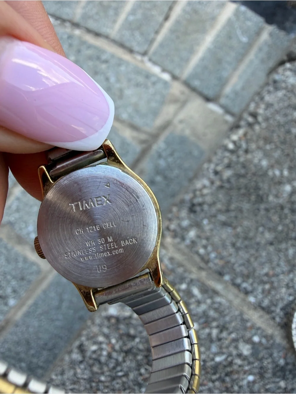 Timex Two-Tone Gold and Silver Women's Expansion Band Watch